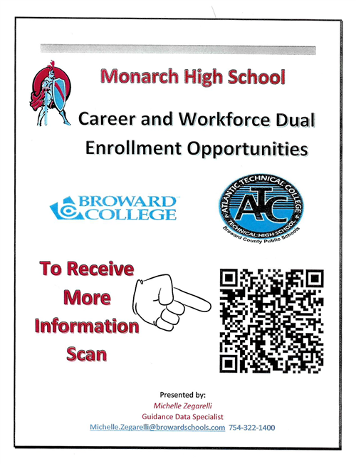 Tech dual enrollment flyer